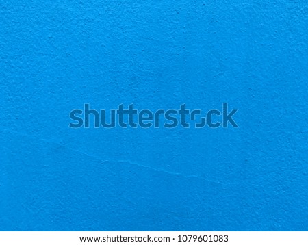 Background of blue color cement wall texture