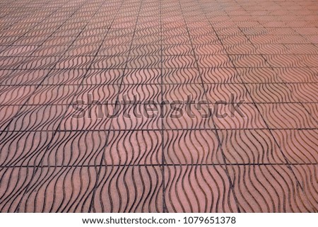 Background with line and curve of footpath