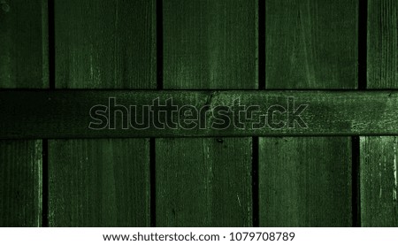 Dark green wall of the old mansion. Mystical series