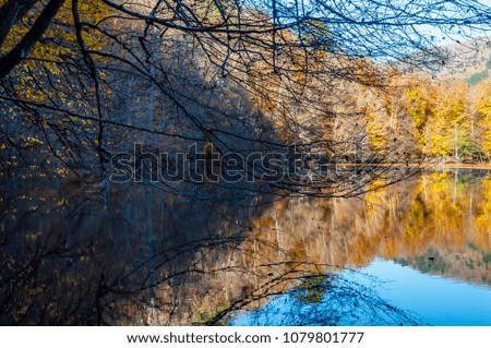 Yedigoller or Seven Lakes National Park in Turkey