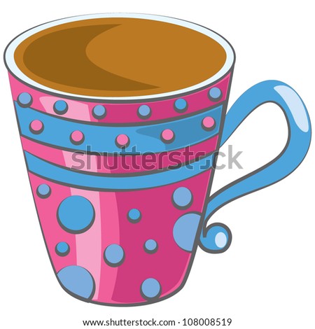 Vector illustration of a cup