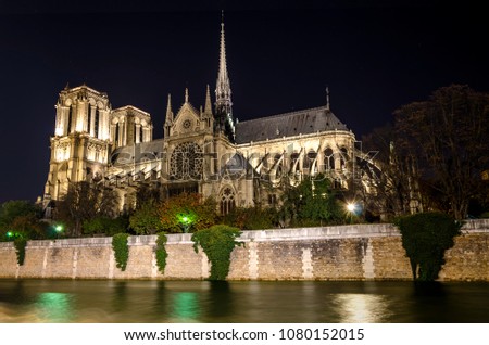 Notre-Dame cathedral. Paris. France.