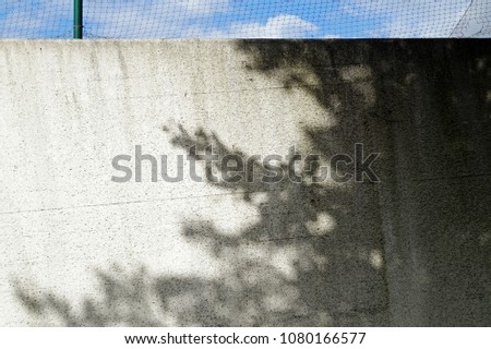 light and shade on concrete wall
