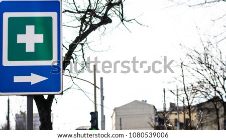 road signs on the street