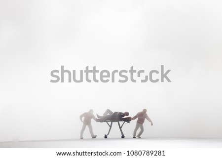 Rescue Team in emergency Royalty-Free Stock Photo #1080789281