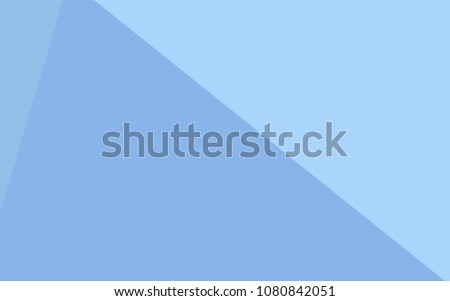 Light BLUE vector polygonal background. A sample with polygonal shapes. Brand-new style for your business design.