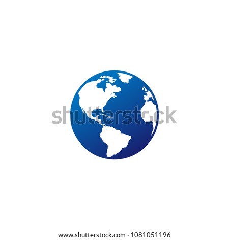 globe logo vector icon download editable