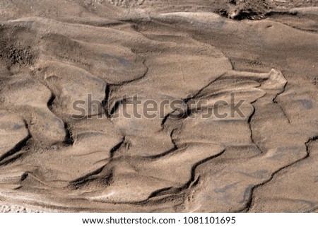 abstract background texture of wet sand and clay