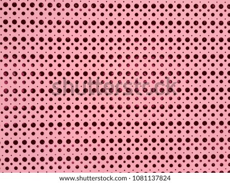 pink holes background