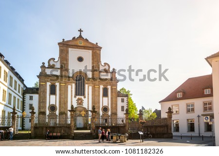 Paderborn, Old City, Germany 