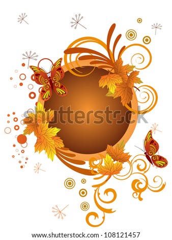 Autumn design - vector