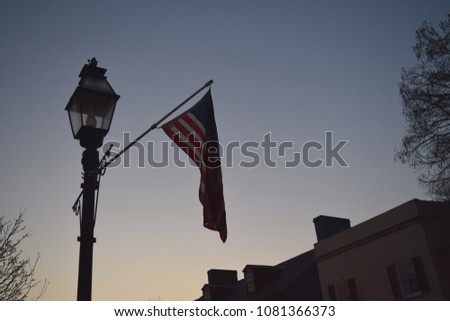 a flag of the united states
