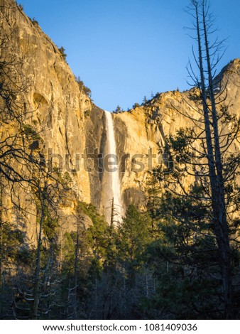 Bridal Falls from ground view