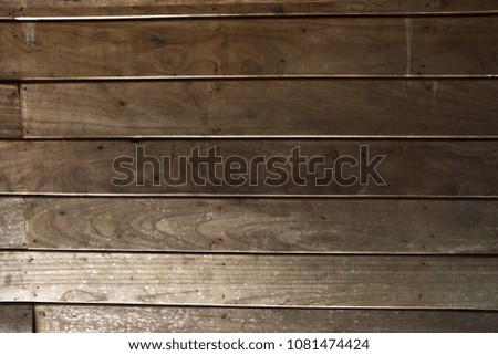 Close up soft wood table floor with natural pattern texture. Empty template  wood board can be used as background for display or montage your top view products.