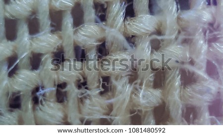 textile texture microscopic view or ultra super micro view 