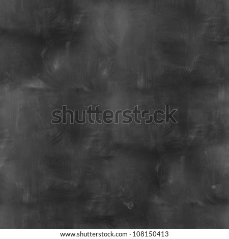 seamless texture empty black chalkboard with chalk traces