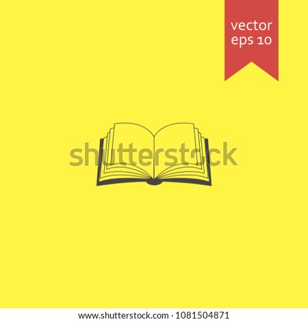 book. book icon. sign design. Vector EPS 10