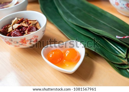 make Rice dumpling food fillings-Salted Duck Egg Yolk