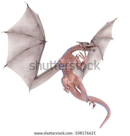 zombie dragon flying out