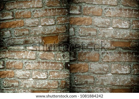 Brick wall texture, cement background for web site or mobile devices.