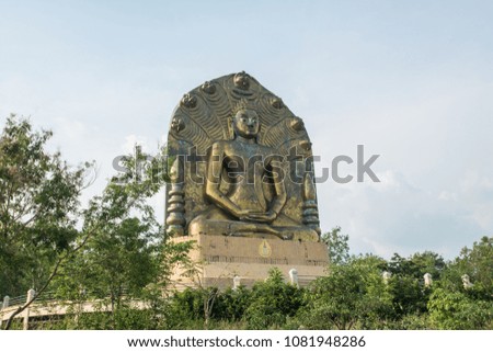 The Great Buddha statue at khao ito, Ban phra Prachin Buri