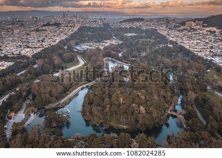The Golden Gate Park Royalty-Free Stock Photo #1082024285