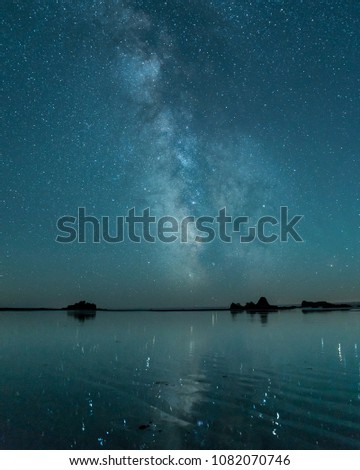The Milky Way over the Beach