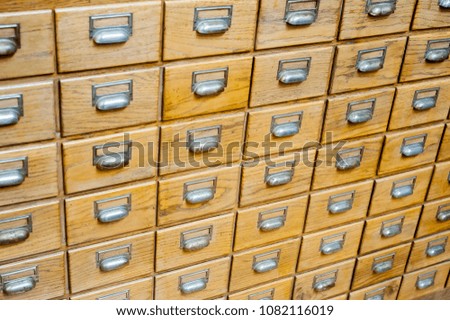 Archive - Stock image