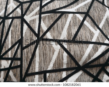 black and white  texture of coarse cloth