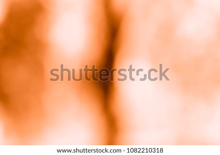 orange bokeh background
