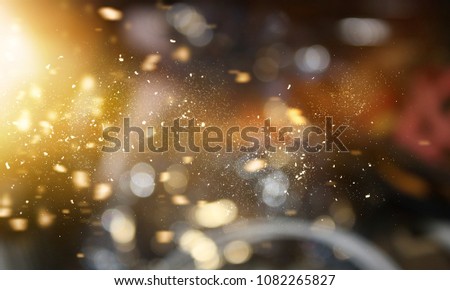 Abstract light blurred background