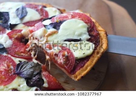 summer gorgeous pizza  