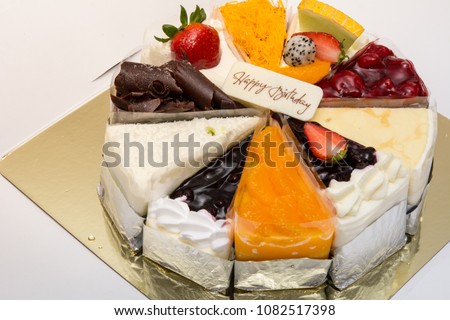 Varieties Birthday cake