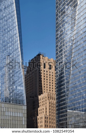 new york  skyscrapers