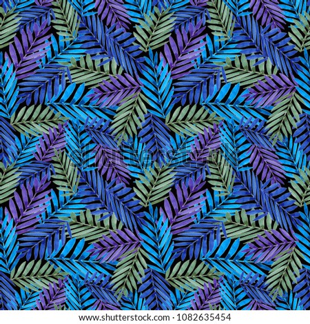 stylish fern pattern