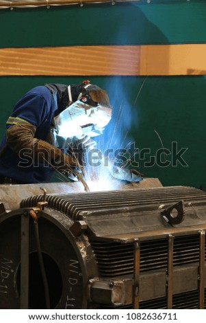 Industrial Welder With Torch