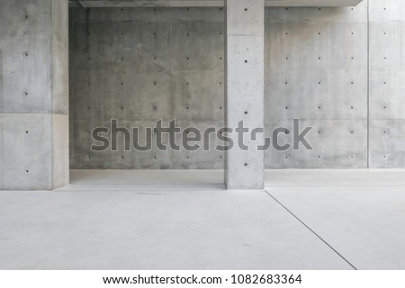 Concrete Structure Wall Pillar Royalty-Free Stock Photo #1082683364