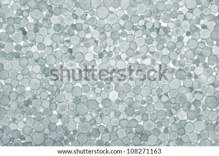 foam plastic closeup. Polystyrene foam texture