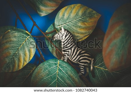 zebra toy. stripes