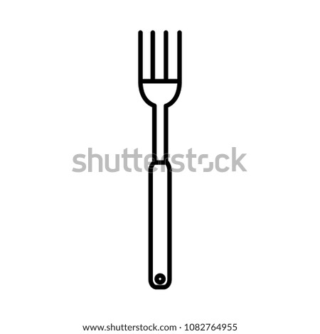 fork cutlery tool icon