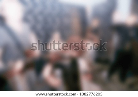 Musical band performance theme creative abstract blur background with bokeh effect