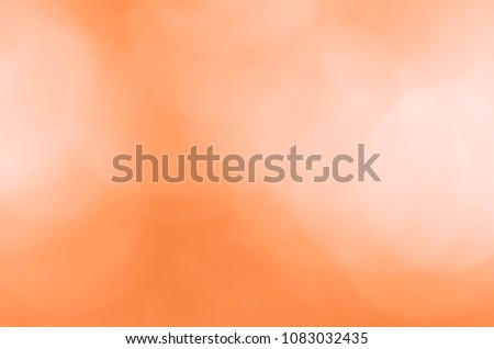 orange bokeh background