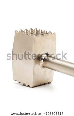 Meat Tenderizer isolated on white background