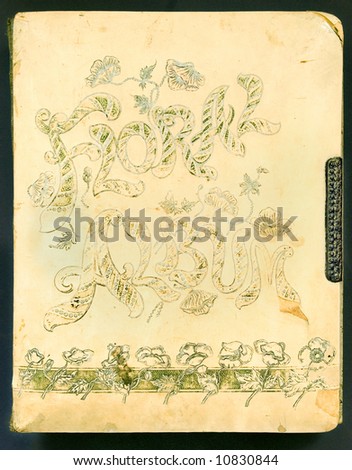 cover of on old photo album