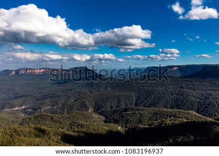 The Three Sisters From Around Echo Point, Blue Mountains National Park, NSW, Australia