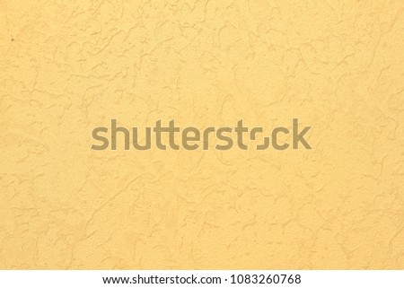 Beige classic wall texture for designer background. Artistic plaster. Abstract space. Raster image. Decorative backdrop. Realistic photo.