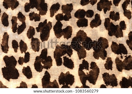 Full frame closeup of some cheetah print.