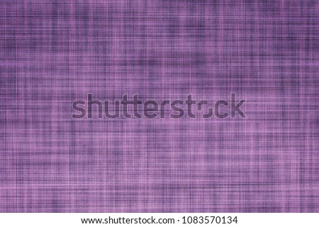 Ultra purple Swatch textile, fabric grainy surface for book cover, linen design element, grunge texture.