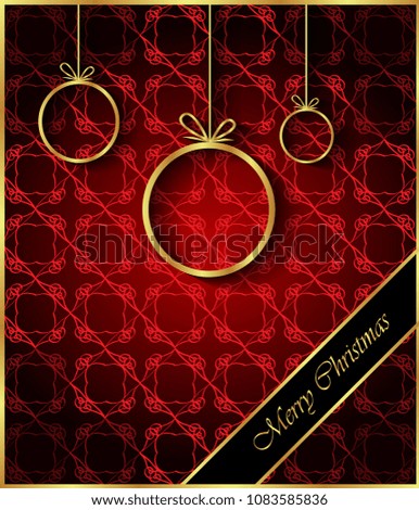 2019 Merry Christmas background for your invitations, festive posters, greetings cards.