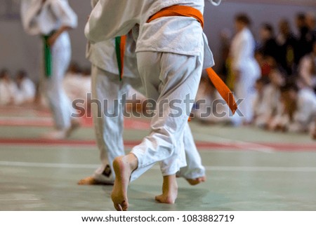 Judo (meaning gentle way), physical, mental and moral pedagogy.
A modern martial art